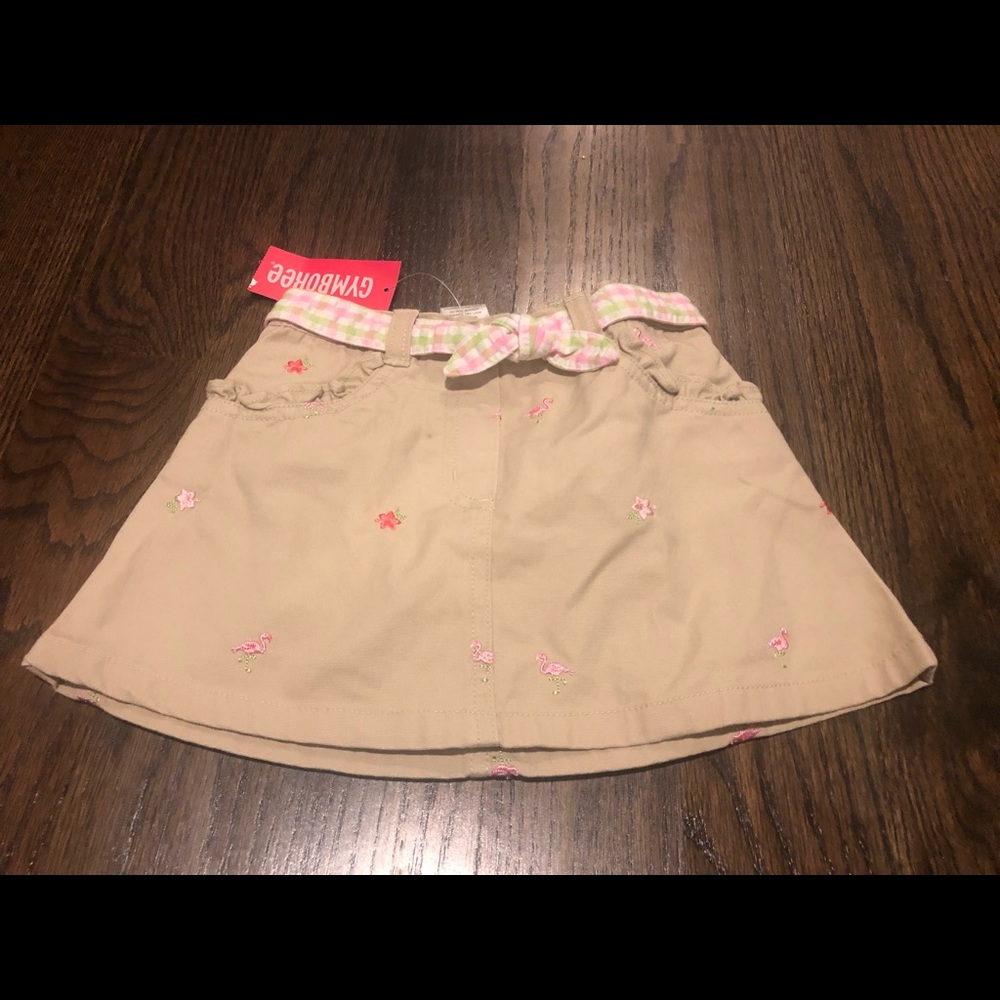 Gymboree belted skirt size 3T NWT